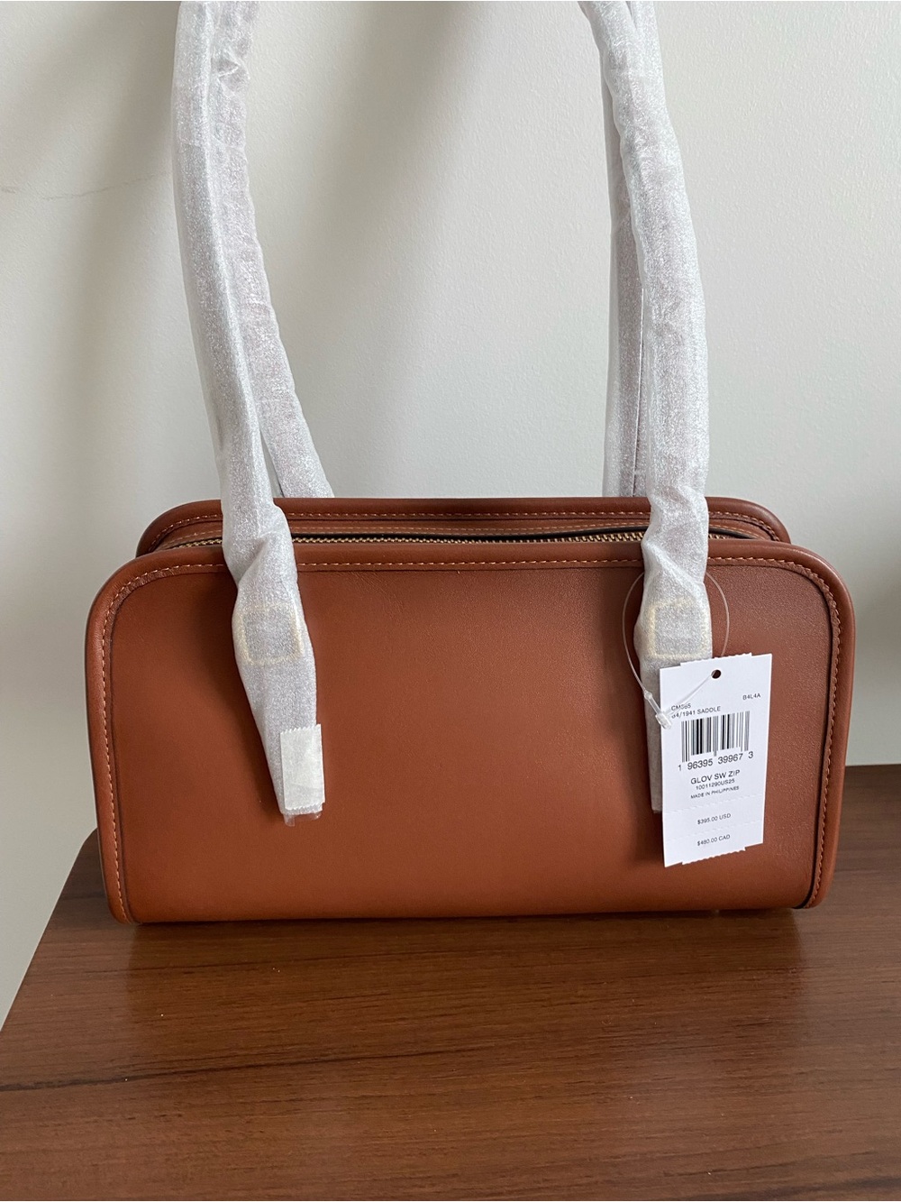 Coach Swing Zip in 1941 Saddle Tan CM565